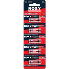 Roxy RXY-B2712 12V 27A Ince Seri Alkalin Pil - 5'li Paket
