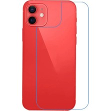 Sbusshop Ally Iphone 12 Mini 5.4 Inch Tempered Arka Kırılmaz Cam KORUYUCU-(5775) - SB001M-49TLA5