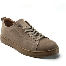 Yeşildaş Erkek %100 Nubuk Deri Orotopedik Taban Bağcıkı Ayakkabı