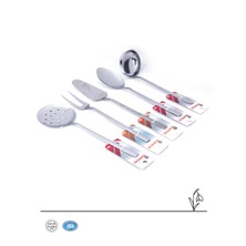 Bykardelen 5 Parça Paslanmaz Çelik Servis Seti