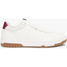 Tommy Hilfiger Th Basketbol Stili Core Lite Deri Erkek Mavi Sneaker FM0FM057130GY