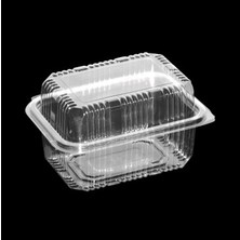 Samfa Plastik Sızdırmaz Kap Plastik Kapaklı Kase 500CC/ 1000 cc Seçenekleriyle 50 Adet