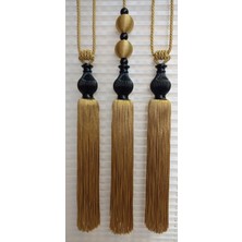 SerART Concept Blac Lıne 3 Lü Set Fon Perde  Kruvaze  Perde Tavan Bağlama Perde Aksesuarı 1 Set