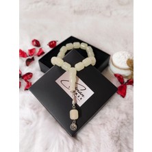 Canan Çakmak Kedi Gözü Fosforlu Efe Boy Küre Kesim Tesbih