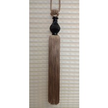 SerART Concept Black Lıne Fon Perde Kruvaze Perde Tavan Bağlama Braçol Perde Aksesuarı 1 Adet