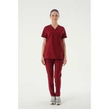Almesta Premium Fara-Dolly One Kadın Cerrahi Takım - Bordo