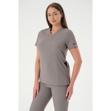 Almesta Premium Poland-Poland 936 Kadın Cerrahi Takım - Gri