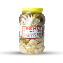 Benli Turşuculuk 3 kg Çubuk Özel Salatalık-Lahana Turşusu