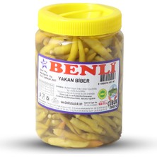 Benli Turşuculuk 1 kg Çubuk Kıl Biber (Yakan Biber) Turşusu