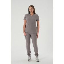 Almesta Premium Poland-Poland 935 Kadın Cerrahi Takım - Gri