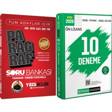 Yediiklim Yayınları Tüm Adaylar Için Tamamı Video Çözümlü Paragraf Soru Bankası - 2026 Kpss Ön Lisans Çözümlü 10 Deneme