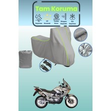 Dokaca Neo Gri Neon Fitilli Honda Xl 650 Transalp Uyumlu Motosiklet Brandası, Koruyucu Örtü, Motor Branda