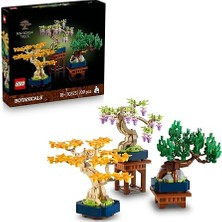 LEGO® Botanicals Mini Bonsai Ağaçları 10373 – Yetişkinler için Bitki Modeli Yapım Seti, Sevgililer Günü Hediye Fikri (709 Parça)
