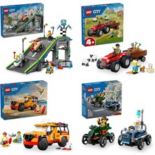 LEGO City Seti 595 (60460 + 60461 + 60453 + 60459)