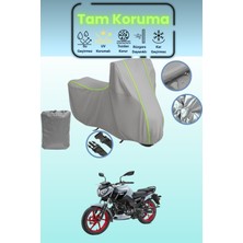 Dokaca Neo Gri Neon Fitilli Tvs Raider 125 Uyumlu Motosiklet Brandası, Koruyucu Örtü, Motor Branda
