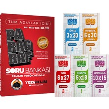 Yediiklim Yayınları Tüm Adaylar Için Tamamı Video Çözümlü Paragraf Soru Bankası - 5 Ders 31 Deneme
