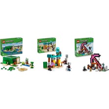 LEGO Minecraft Seti 76 (21254 + 21267 + 21277)