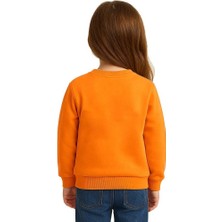 Sedirli Unisex Labubu Baskılı Çocuk Swaetshirt 3 Iplik Şardonlu