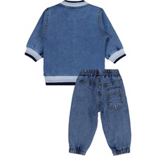 Civil Baby Kot 6-18 Ay Takım - Mavi 6-9 Ay