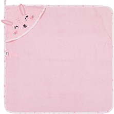 Civil Baby Tavşan Mobil Kulaklı Bambu Havlu - Pembe Standart