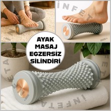 İnfeta Ayak Masaj Silindiri Dikenli Masaj Tetik Noktası Tedavisi Ayak Bacak Kol Selülit Masaj Aleti