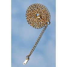 Rua Jewelry Çelik Italyan Klasik Zincir Kolye 2 mm Altın Renk | Kararmaz , Unisex , 2 Yıl Garantili