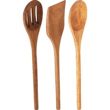 Koopman Ahşap Mutfak Gereçleri 3 Parça