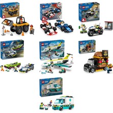 LEGO City Seti 1169 (60450 + 60464 + 60455 + 60415 + 60465 + 60404 + 60451)