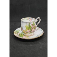Royal Albert Kentish Rockery Demitasse Bone China Kahve Fincanı ve Tabağı 100 ml