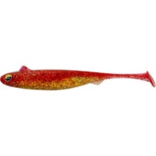 Magbite Snatch Bite Shad 10CM #07 Red Gold Silikon Balık (5 Adet)