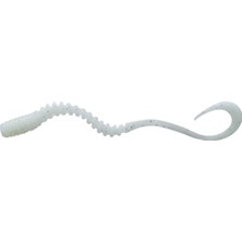 Magbite Tai Rubber Bug Curly 7.5cm #07 Hyper Glow Kokulu Silikon Kurt (5 Adet)