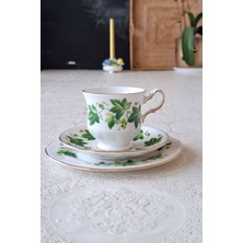 Queen Anne Bone China B570 Duble Kahve 3 Parça 150 ml