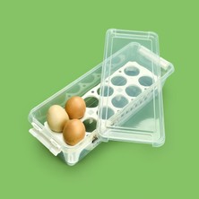 Hobby Life Life Grand 12'li Yumurta Saklama Kabı - Şeffaf