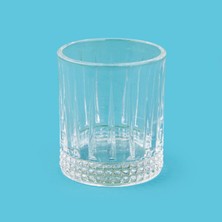 Alegre Glass Glass Linea Bardak - Şeffaf - 8x9,5 cm