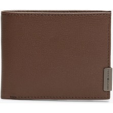 Tommy Hilfiger Th Hardware Mini Kredi Kartı Erkek Kahverengi Cüzdan AM0AM13963GDW