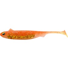 Magbite Snatch Bite Shad 10CM #08 Orange Gold Silikon Balık (5 Adet)