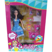 Marka Oydaş Anlılıy Kutuda Temizlik Setli Bebek-Kahve Saçlı