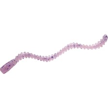 Magbite Tai Rubber Bug 7.5cm #36 Uv Sparkling Clear Purple Kokulu Silikon Kurt (5 Adet)