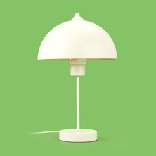 Matmel Lighting Metal Mantar Abajur - Beyaz