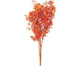 Matmel Deco Ruscus Yapay Çiçek - Turuncu - 60X20 cm