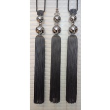 SerART Concept Moon Sun 3 Lü Set Fon  Perde Kruvaze  Perde Tavan Toplama Braçol Perde Aksesuarı 1  Adet