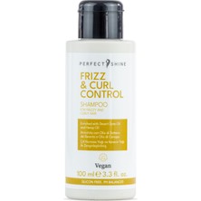 Perfect Shine Frizz & Curl Kıvırcık Dalgalı Saçlar Için Kenevir ve Çöl Hurması Yağı Özlü Yatıştırıcı Şampuan 100ML