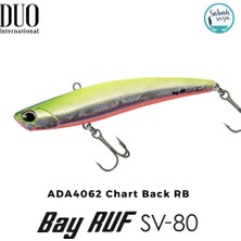 Duo Bay Ruf Sv 80 8cm 15GR ADA4062 Chart Back Rb Vibrasyon Maket Balık