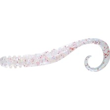 Magbite Silikon Ahtapot Bacağı 7cm #06 Clear Holo (5 Adet)