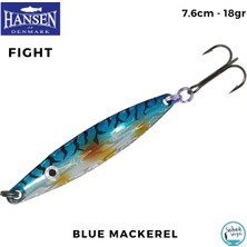 Hansen Fight Kaşık 7.6cm 18GR Blue Mackerel