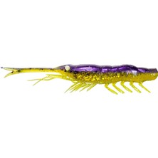 Magbite Snatch Bite Shrimp 10CM #11 Purple Shrimp (4 Adet)