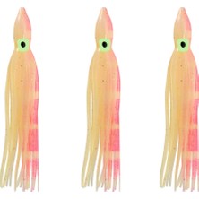 Magbite Tako Bait Silikon Ahtapot M 7.5cm #3 Onion Pink Zebra Glow (3 Adet)