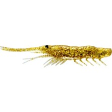 Magbite Snatch Bite Shrimp 10CM #02 Gold Shrimp (4 Adet)