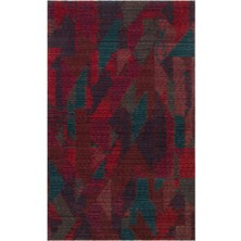 Akbel Halı Otto TT 02 Berry - El Emeği, Hav Vermeyen ve Kolay Temizlenebilir Modern Kara Tezgâh Halısı