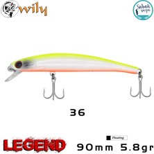 Wily Legend 90F 9cm 5.8gr No:36 Maket Balık
